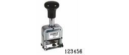 40240 - Automatic Number Stamp (6 Band, Size 1) #40240