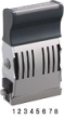 72012 - 72012 STOCK NUMBER STAMP (BLACK)