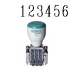 40207 - Traditional Number Stamp (6-Band, Size 3) #40207
