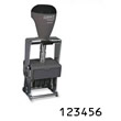 40220 - Self-Inking Number Stamp (6-Band, Size 1) #40220