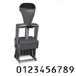 40222 - Self-Inking Number Stamp (10-Band, Size 2) #40222