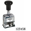 40240 - Automatic Number Stamp (6 Band, Size 1) #40240