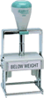 40271 - Self-Inking Exhibit Stamp (2 alphabetic bands and stock "EXHIBIT" die)