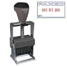 Faxed Stock Dater (#40310)
