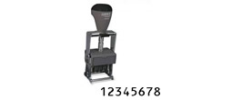 40221 - Self-Inking Number Stamp (8-Band, Size 2) #40221