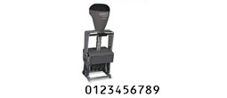 40222 - Self-Inking Number Stamp (10-Band, Size 2) #40222