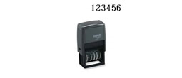 40230 - Self-Inking Number Stamp (6-Band, Size 1) #40230
