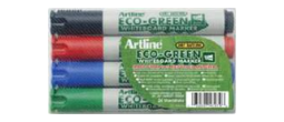47069 - ECO Permanent Chisel Marker Assorted 4-Pack